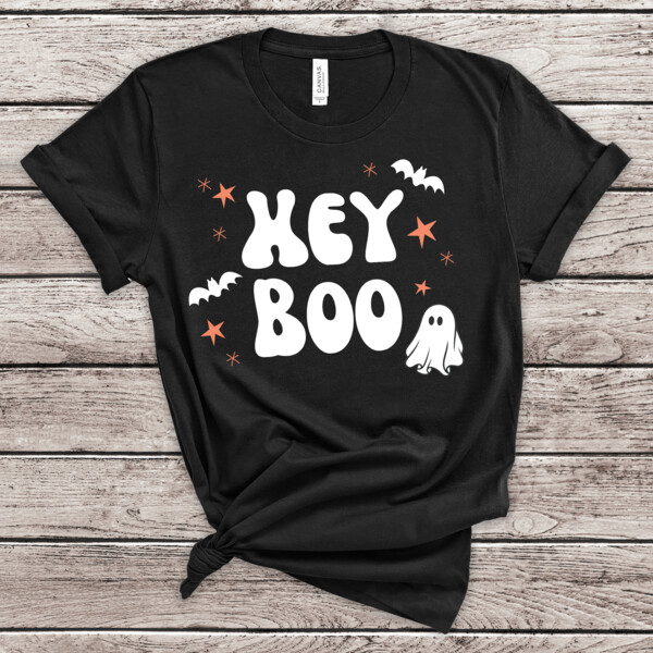 Hey Boo T-shirt Thumbnail
