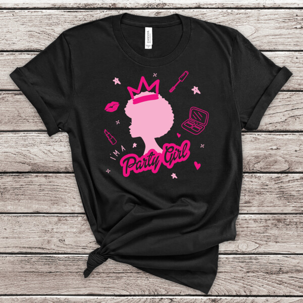 I'm a Party Girl T-shirt 2 Thumbnail