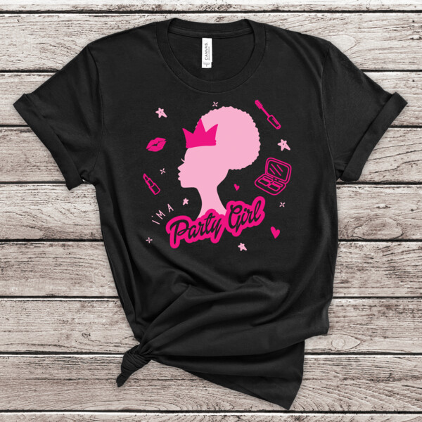 I'm a Party Girl T-shirt 3 Thumbnail