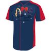 B3VP Youth Full-Button Baseball Jersey Thumbnail