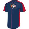 B3VP Youth Full-Button Baseball Jersey Thumbnail