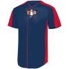 B3VP Youth Full-Button Baseball Jersey Thumbnail