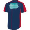 B3VP Youth Full-Button Baseball Jersey Thumbnail
