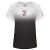 Women's V-Neck Ombre T-Shirt Thumbnail