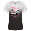 Women's V-Neck Ombre T-Shirt Thumbnail