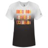 Women's V-Neck Ombre T-Shirt Thumbnail